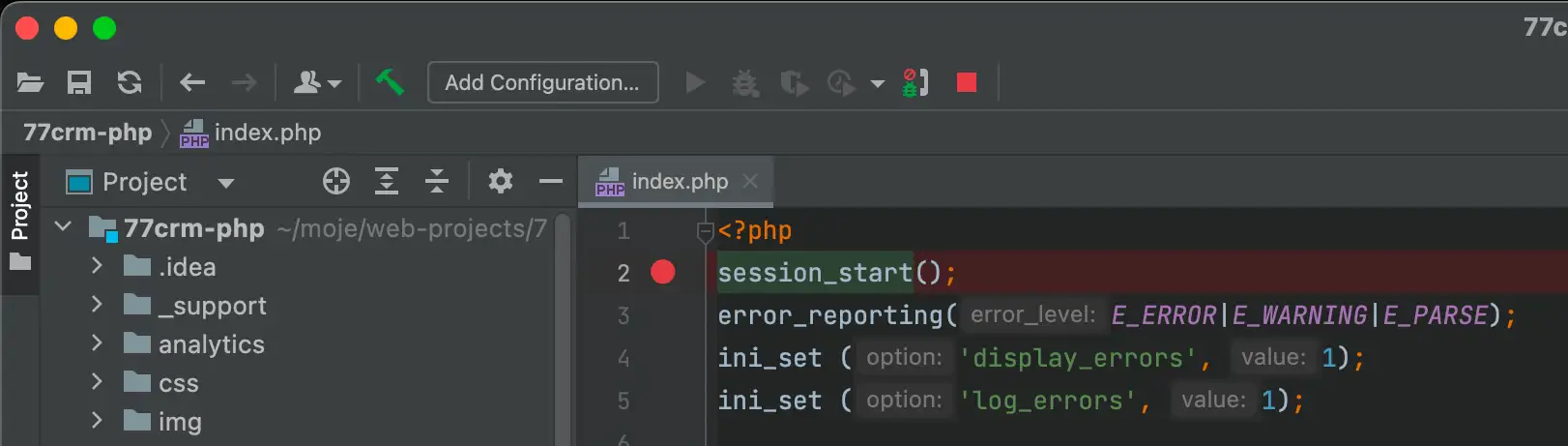 IntelliJ Idea dodaj konfigurację