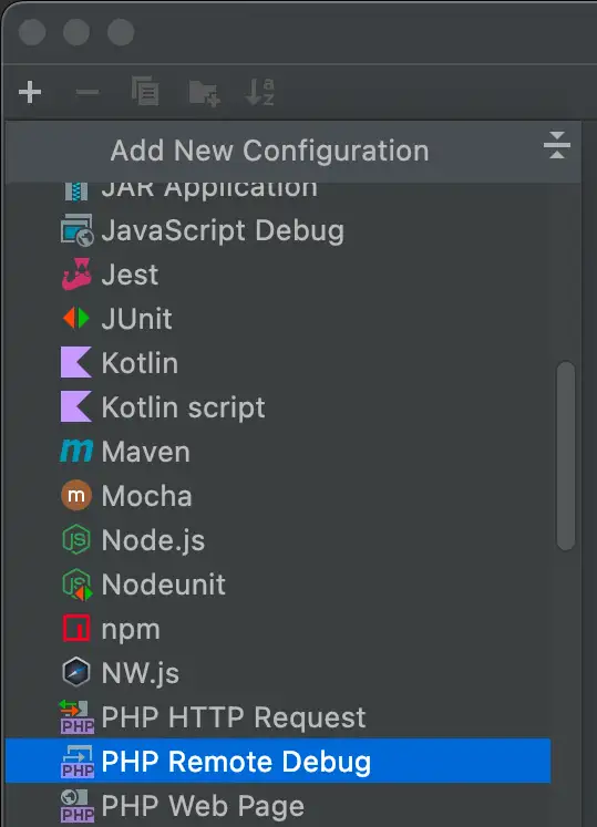 IntelliJ Idea dodaj PHP remote